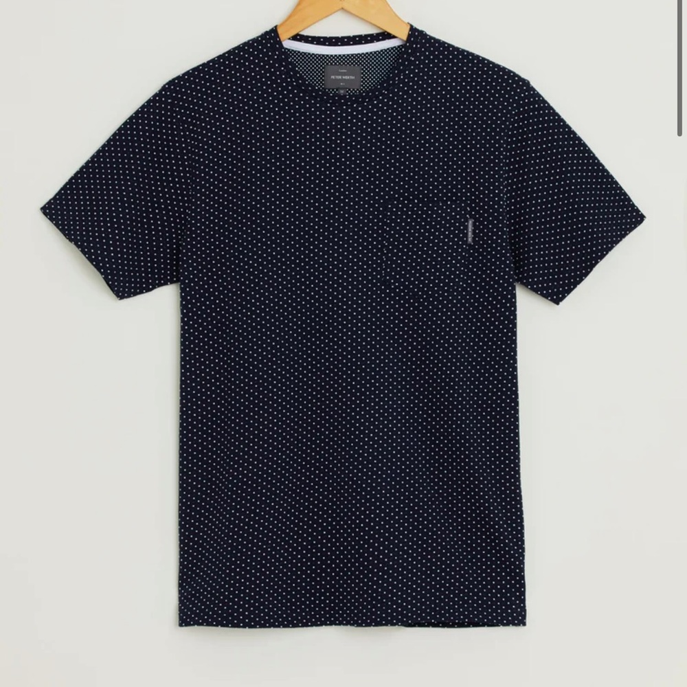 Peter Werth BRIDGER T-SHIRT - NAVY Size Large